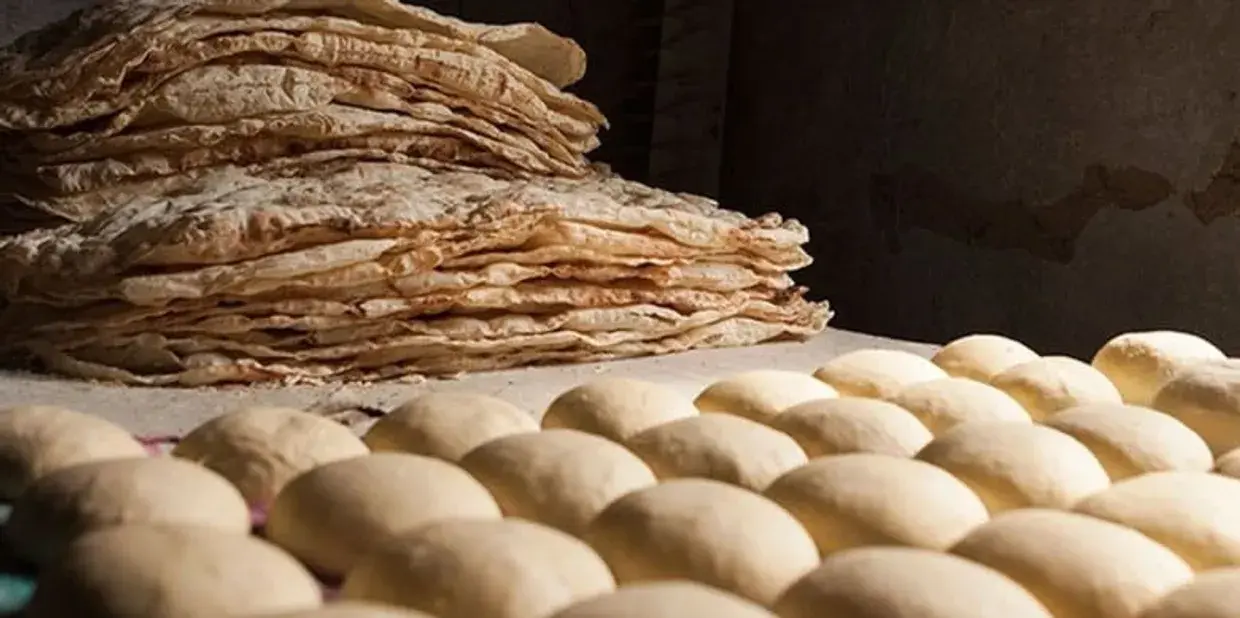 Dough resting before the long, patient stretch