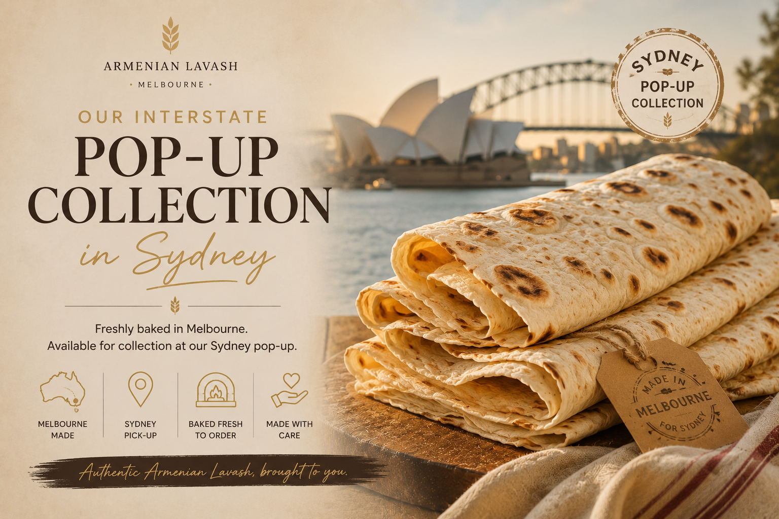 Our interstate pop-up collection in Sydney